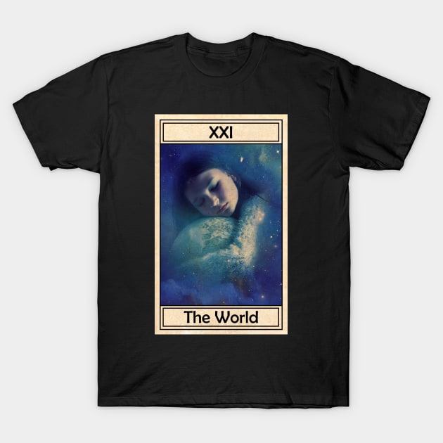 The World T-Shirt by Gwraggedann